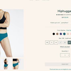 Speax Classic Hiphugger Underwear XXL